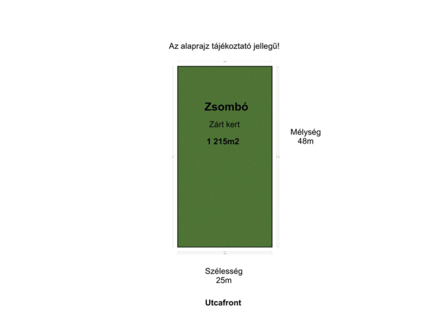 Természetet kedvelőknek - Zsombói zártkert eladó!