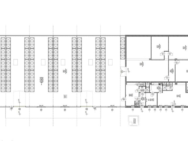 680 m2-es ipari csarnok, 340 m2-es irodával kiadó